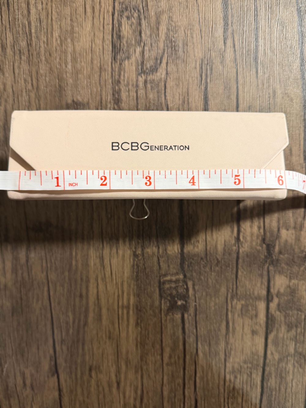 BCBGeneration Cream Logo Travel Jewelry Case